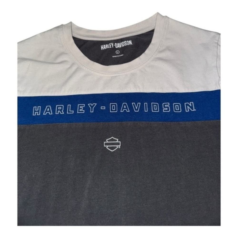 Harley Davidson Women's Horizontal Logo‎ Tee size Large